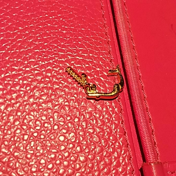 #1 Charm 925 CZ Michael Kors Vermeil Pave w/ Drawstring Bag Care Card nwt - Picture 3 of 8